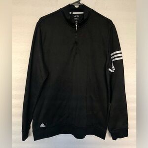 Adidas Men’s Climalite Pullover Quarter Zip Long Sleeve Golf Pullover